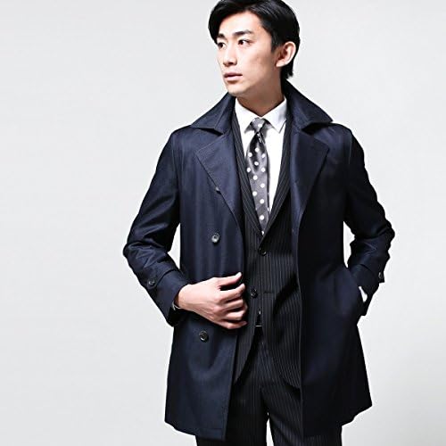 Amazon ナノ ユニバース ザ ファーストフロアーm Nano Universe The 1st Floor T Cシャンブレ シングルトレンチ コート ジャケット 通販