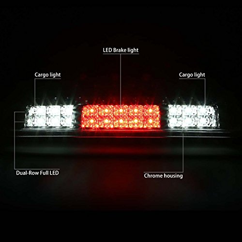 DNA MOTORING 3BL-F15004-LED-CH Third Brake Light
