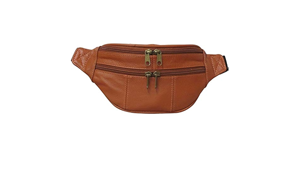 cognac fanny pack