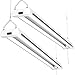 Sunco 12 Pack Linkable LED Utility Shop Light, 4500 LM, 4500K, 4 FT, 48 Inch Integrated Fixture for Garage, 40W Equivalent 150W, Surface + Suspension Mount