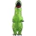 HEYMA T-Rex Costume Inflatable Dinosaur Suit Halloween Adult Inflatable Costume