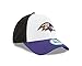 NFL Baltimore Ravens Perf Block 2 9FORTY Adjustable Cap, One Size, White/Team Color