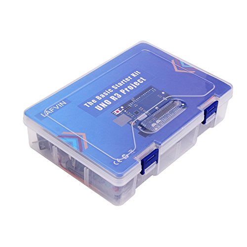 LAFVIN UNO Project Super Starter Kit Included UNO R3,LCD1602 IIC with Tutorial for Arduino