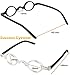 Success Eyewear Reading Glasses Set of 3 Spring Hinge Professor Readers for Men and Women Quality Fashion Glasses for Reading