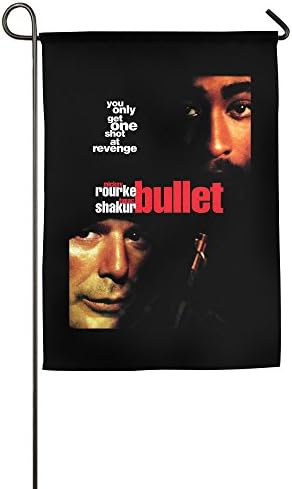 Tupac 2PAC BULLET Garden Sports Flag Logo Alumni Nation Stripes Flags