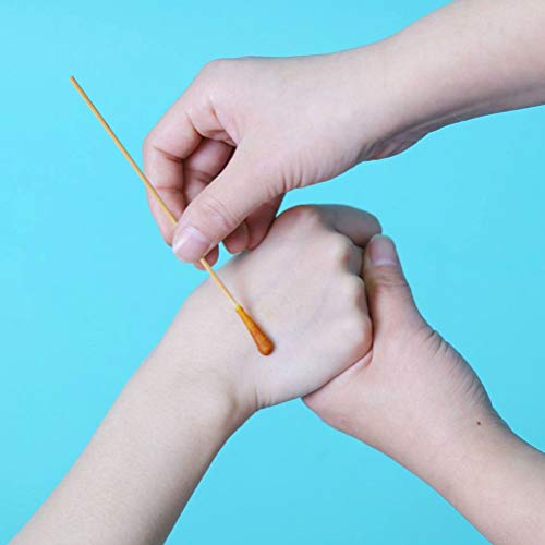 800 Pcs Swabs Cotton Sticks, Bantoye 6 Inches Cleaning Sterile Sticks with Wooden Handle for Wound Clean, Cleaning Makeup, Removal Residue