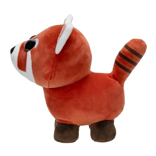 Adopt Me! Collector Plush - Red Panda - Series 3 - Ultra-Rare in-Game Stylization Plush - Exclusive Virtual Item Code Included - Toys for Kids Featuring Your Favorite Pet, Ages 6+