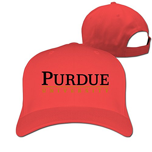 MZONE Cool Purdue University Adult Trucker Headwear Red
