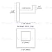 Bath Robe Hook, Aomasi SUS304 Stainless Steel Square Coat Towel Hook Utility Clothes Hanger for Bathroom Kitchen Wall Mount, Brushed Nickel