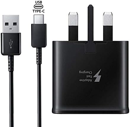 Adaptive Fast Charger with 3.3ft USB Type C Cable Replacement for Samsung Galaxy S9 S9 Plus S8 S8 Plus S10 S10+ Plus, USB Wall Charger Fast Charging Fast Charger for Samsung Galaxy Note 9 Note 8