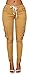 Ybenlow Women's Solid Stretch Drawstring Casual Skinny Pants