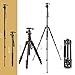 STURDY TIGER 56” Professional Camera Tripod & Monopod – Portable Tripod Stand with 360° Metal Ball Head – Compact DSLR Tripod for Video – Lightweight Aluminum Travel Tripod