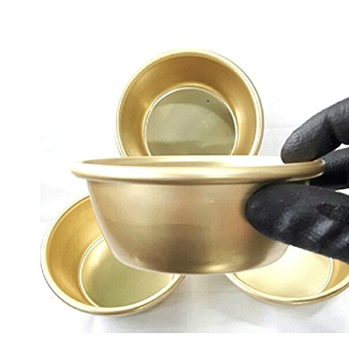 DNDMALL Makgeolli Drink Korean Raw Rice Wine Bowl 4 PCS and Yellow Kettle Set 1PCS 34 OZ