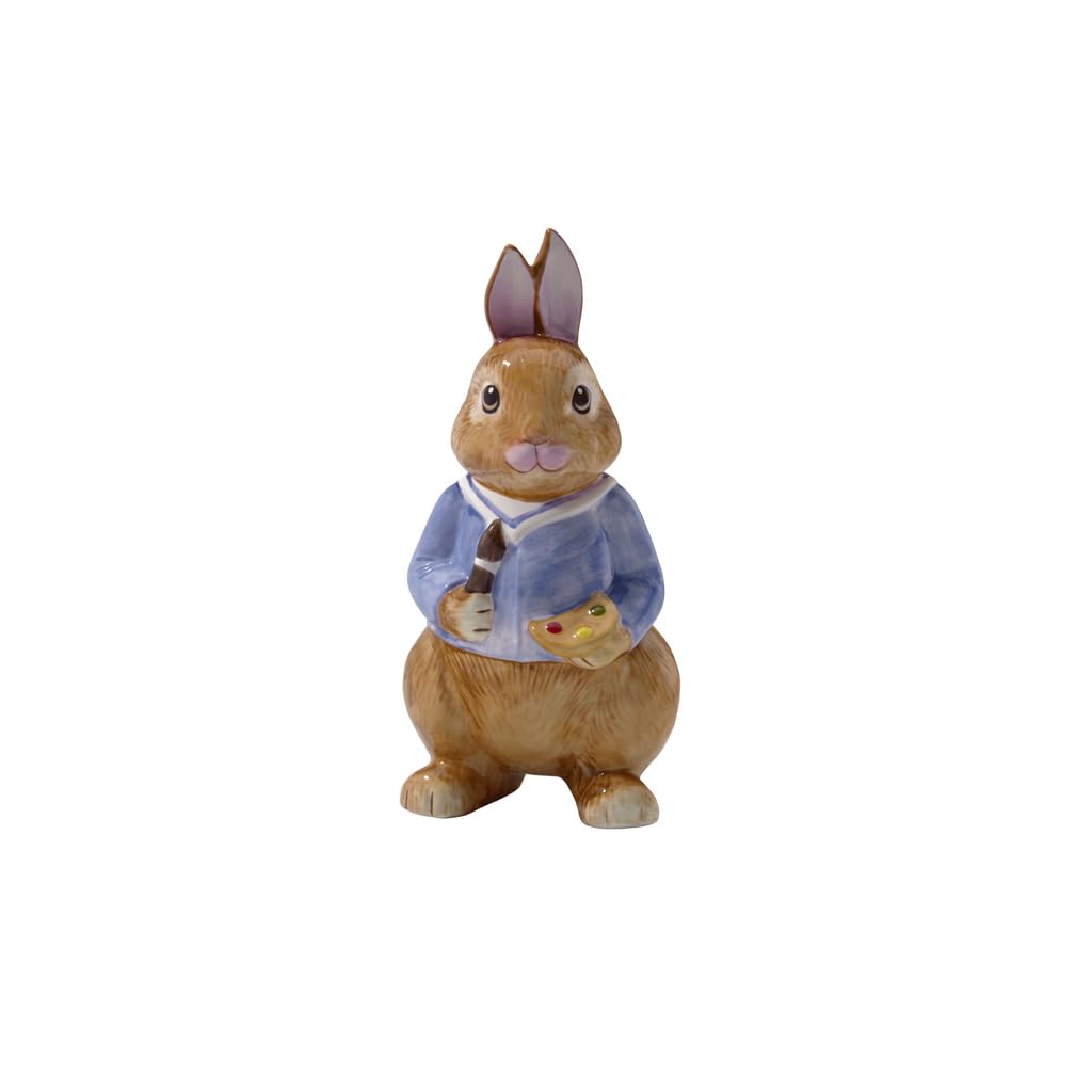 Villeroy & Boch Bunny Tales Large Porcelain Figure Max, Porcelain, Colourful
