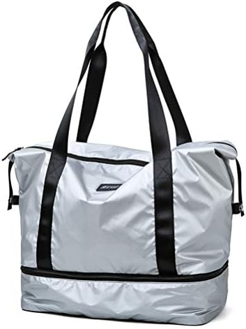 Aizggeボストンバッグ 直営店 スポーツバッグ ジムバッグ レディース メンズ 2way ジム通い バッグ トラベルバッグ Pouch付 旅行 防水 Wet 大容量 キャリーオンバッグ 2泊 シューズ収納 軽量