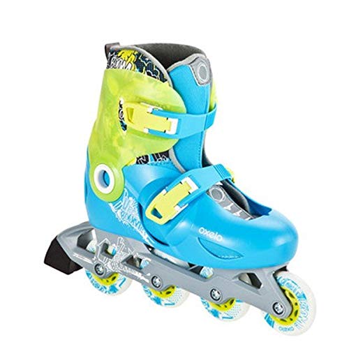 60 Off インラインスケート B07j2xybq7 44 さいず サイズ Green 色 インラインスケート 90 110ミリメートル直径の高弾性puホイール 2色で利用可能な子供のための調整可能なインラインスケート Nubaogy 43 イエロー 43 いえろ イエロー いえろ 驚きの価格