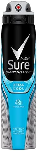 Sure Men Cool Antiperspirant Deodorant 250Ml