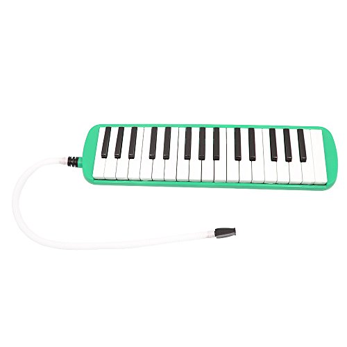 Soogo Melodica with Mouthpiece & Hose & Bag for Children (32-Key Green) - Thumbnail 4