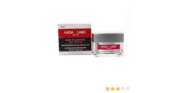 hada labo tokyo skin plumping gel cream 1.76 fl oz