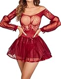 Avidlove Sexy Lingerie Women Lingerie Babydoll Lace