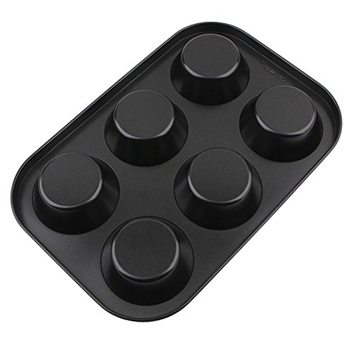 Onefa 6 Pieces Silicone Chocolate Molds Reusable Cavity Candy Mold Free Baking Supplies Tools for Making Chocolates Hard Candies Gummy Gumdrop Jelly Desserts Ice Cube Candles Soap Pudding