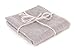 100% Flax Linen Towel (Gray)–High Absorption Linen Bath Towels–Quick Drying Bath Linen–Natural, Soft&Folds Compact–Travel-Friendly–Ideal as Yoga, Spa, Fitness, Beach or Luxury Bath Towels