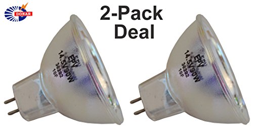 2pcs EPV EPX 14.5V 90W RM-106 Donar Bulb for Bell Howell Microfiche Reader - GE 42614 - Leica Intralux 4000 Microscope 3043 1610 - Orbitec H63188 130308 130587 - Patterson Photomatrix Projection 2710