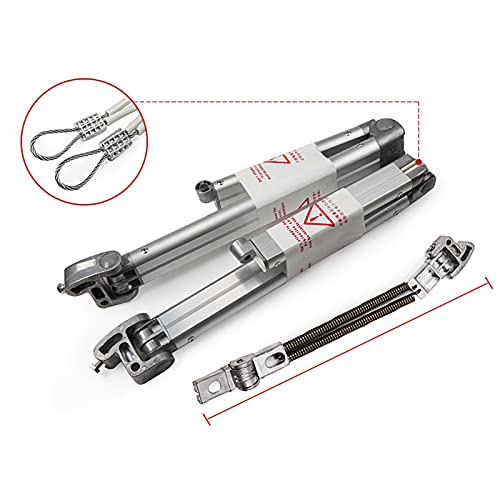 DNNAL Einziehbare Baldachin-Markise, Outdoor Baldachin Markise Balkon Markise Parkplatz Shed Aluminiumlegierung… – Bild 7