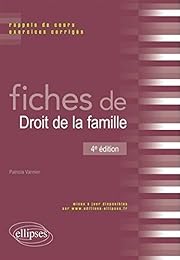 Fiches de droit de la famille