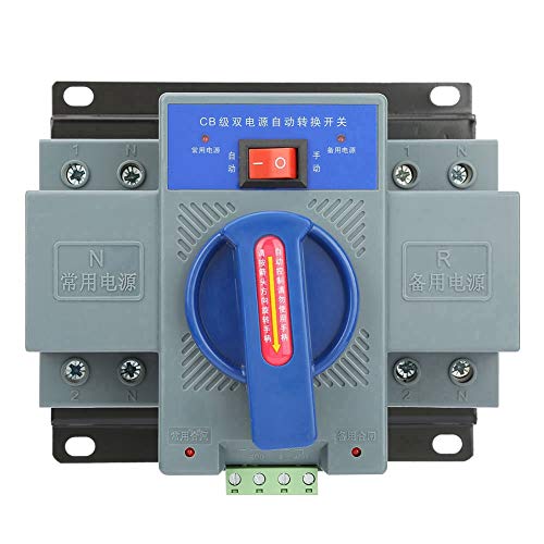 NDQ1-63/2P Dual Power Circuit Breaker Automatic Transfer Switch