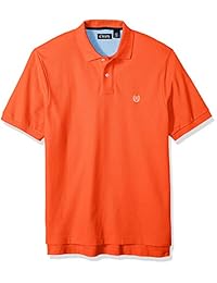 Chaps - Polo de malla de algodón para hombre