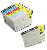 7 Pack T078 78 Ink Cartridge Replacement for use in Artisan 50 Stylus Photo R260 R280 R380 RX580 RX595 RX680 Printers