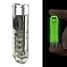 Led Flashlight Rechargeable 550 Lumens Luminous Mini Flashlight Led Waterproof Small Flashlight for Camping 4 Modes (White)