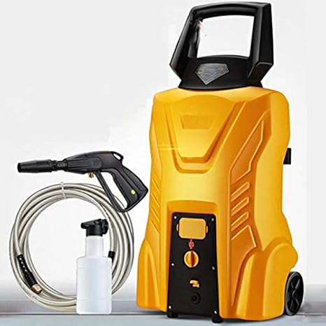 Amazon ノーブランド品 充電式 タンク式 高圧洗浄機 32l タイヤ付きで持ち運び便利 高圧洗浄機本体