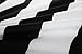 Kuality Black White Striped Soft Microfiber Easy Care Bedding Duvet Cover Wrinkle, Stain & Fade Resistant, Full/Queen Size, Stripe Pattern