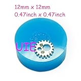 015ST Steampunk Watch and Gear Mold Silicone Mould 12mm - Fimo Polymer Clay Cabochon Jewelry Molds, Resin Mould Food Safe