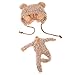 Jili Online 1/6 Lovely Bear Clothes Outfit with Hat Doll Dress for 12'' Blythe Doll Dress Up Clothes Accessories Kids