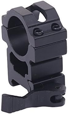 High Quality 25.4mm Quick Release QD Scope Flashlight Ring Mount by Golden Eye Tactical