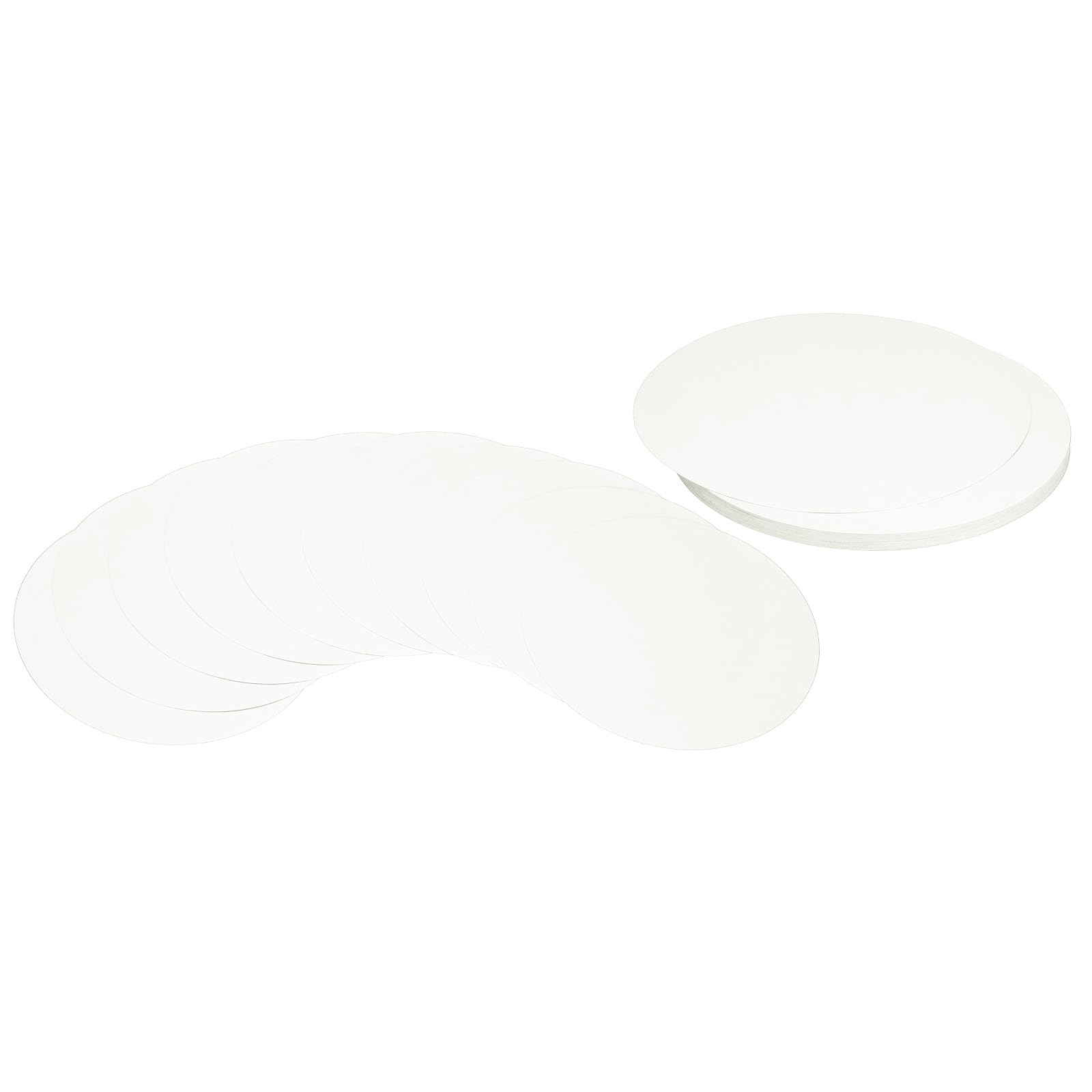 PATIKIL 10inch Circle Card Stock, 36Pcs Round Shape Cutouts Paper Thick Cardstock Coaster for DIY Craft Projects Classroom Bulletin Board Decor, White