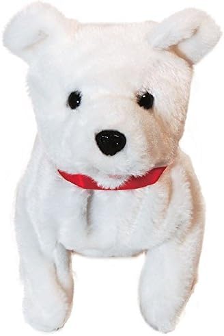 Electric stuffed white Kururin doggy