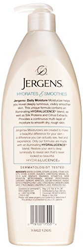 Jergens Daily Moisture, With Hydralucence Blend, Silk Proteins and Citrus Extracts, 21 Ounce