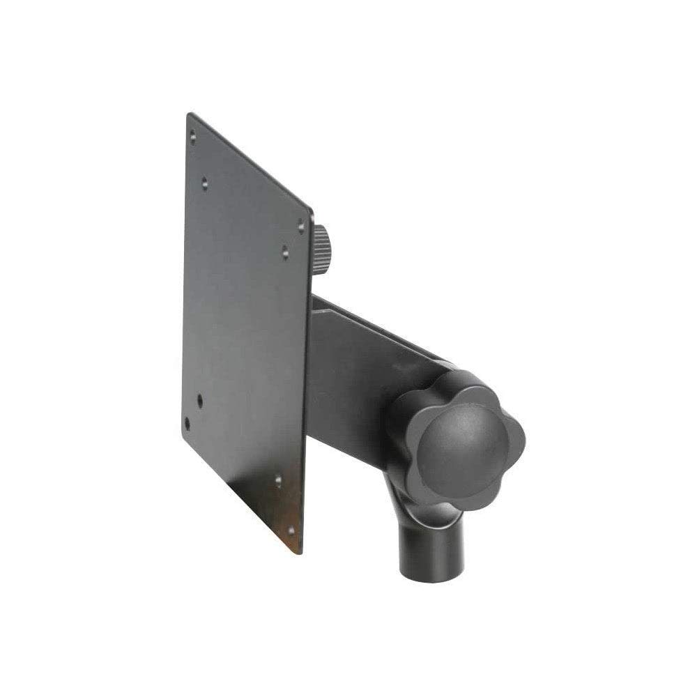 PULSE LCD‑MIC‑MNT Tilting TV Mount – Microphone Stand Adaptor for Screens up to 21", 3/8" Thread, 90° Tilt, VESA 75/100