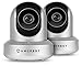 2-Pack Amcrest HDSeries 720P WiFi Wireless IP Security Surveillance Camera System - HD Megapixel 720P (1280TVL), IPM-721S (Silver)