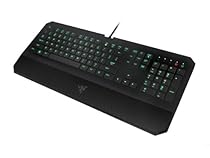 Razer DeathStalker Expert - Backlit Ergonomic Fully Programmable Membrane Black Gaming Keyboard - 10 Key Rollover