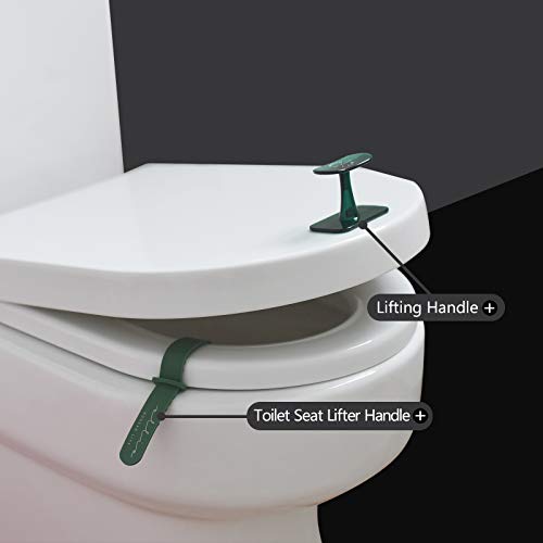 6 Pieces Portable Nordic Toilet Seat Lifter Toilet Lid Handle, Toilet