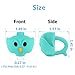 Firesara Training Grips, Original Owl Training Grips for Kids Handwriting Ergonomic 3 Fingers Sets Aid for Trainer Handwriting Posture Correction, Assorted Train Grips for Righties and Lefties (3Pcs)