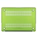 MOSISO Plastic Hard Case Shell with Keyboard Cover with Screen Protector Compatible MacBook Air 13 Inch (Models: A1369 and A1466), Translucent Greenery