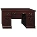Bush Furniture Birmingham 60W Executive Desk in Harvest Cherry