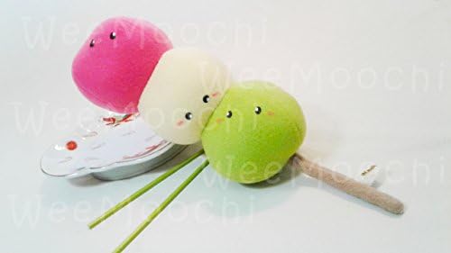 Novelty Pillow, Dango Plushie-Kawaii Dongo Plush-Food-Food Plushie-Foodies-Gifts-Japanese-Japan-Stuffies-Stuffed Food-Cute-Kawaii