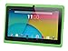 Dragon Touch 7-Inch Quad Core Android Kids Tablet (Wifi and Camera and Games, HD Kids Edition with Zoodles Pre-Installed, Y88X ) Bundle with Green Silicone Case